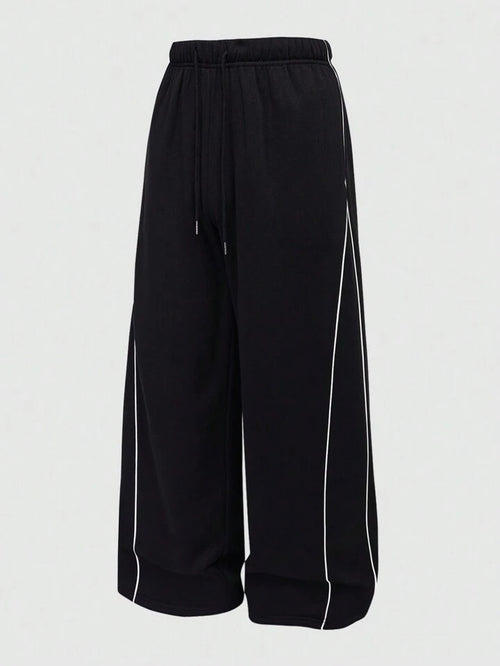 Casual Loose Fit Straight Leg Sweatpant